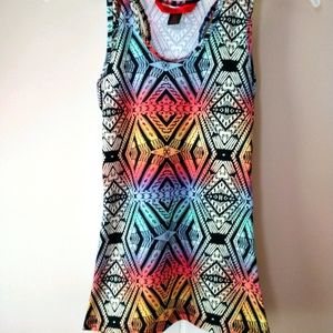 😀 HOT KISS (S) WOMEN'S RACER BACK TANK TOP PREOWNED